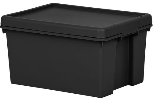 Wham black plastic lidded - wham,