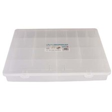 Wham Clear Organiser Box 38cm