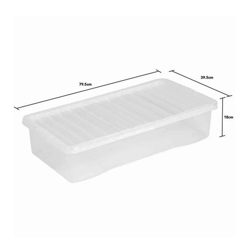Wham crystal plastic storage - crystal,